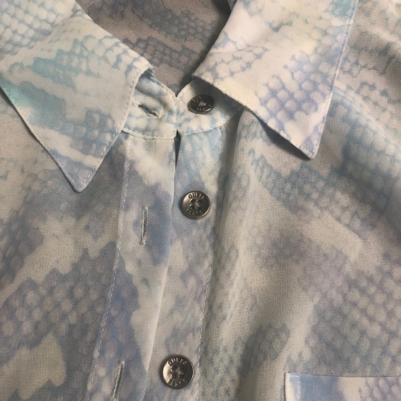 Guess woman sheers long sleeve blouse - Picture 5 of 10